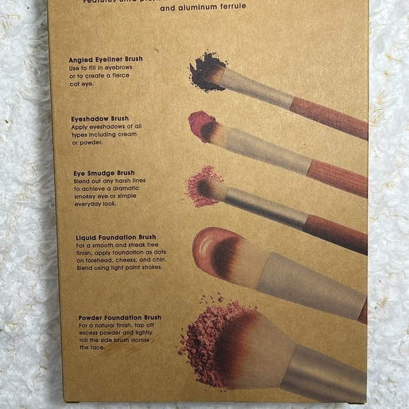 Bamboo Naturals 5-Piece Brush Set - Picture 4 of 4